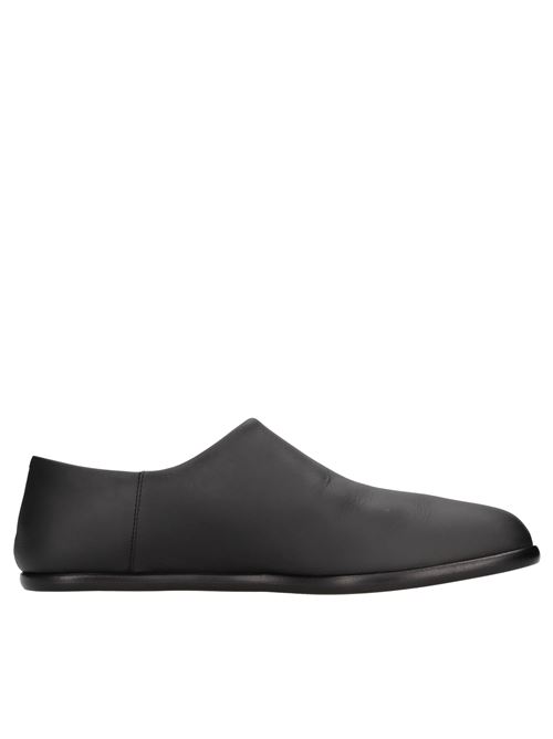 Leather slip on MAISON MARGELA | S57WR0051NERO